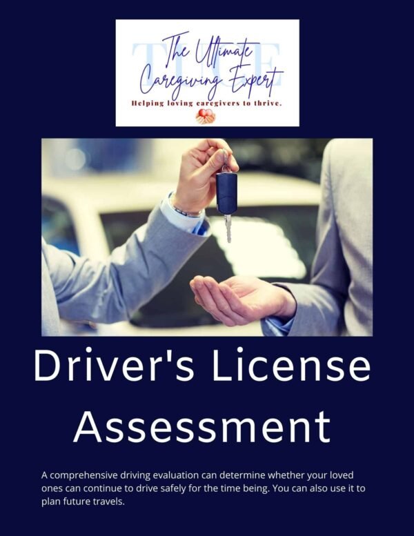 cover page for Drivers License Assessment