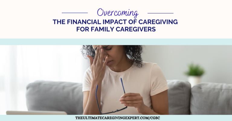 Financial Impact Of Caregiving