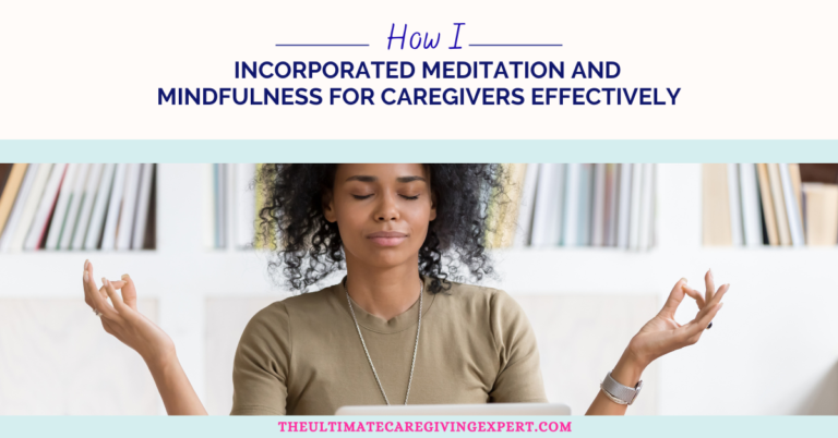 Mindfulness for Caregivers
